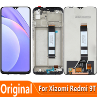 6.53 "dla Xiaomi Redmi 9T wyświetlacz LCD ekran dotykowy Digitizer montaż z ramą J19S M2010J19SG M2010J19SY 1